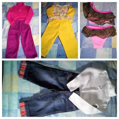 Set De Ropa Para Bebas De 12 A 24 Meses Precio  S.c/set