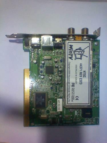 Tarjeta De Tv Pci Expres Win Tv