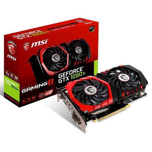 Tarjeta De Video Msi Gaming Gtx 1050 Ti 4 Gb