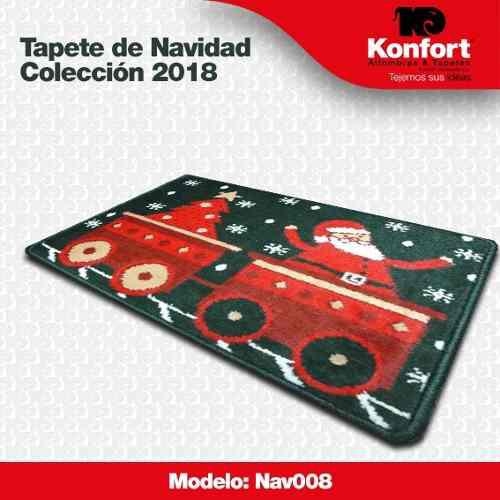 Alfombra Tapete Navideño Konfort 40x60 Mod Nav008