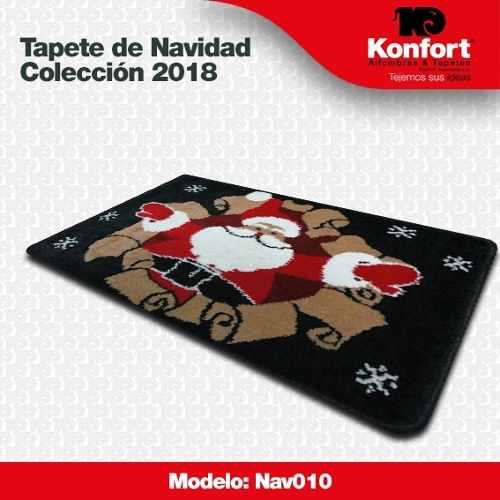 Alfombra Tapete Navideño Konfort 40x60 Mod Nav010
