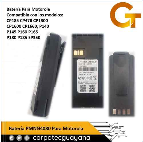 Batería Para Motorola Ep350,cp13,p180,cp De  Mah