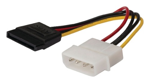 Cable Conector Molex A Sata -nuevo!