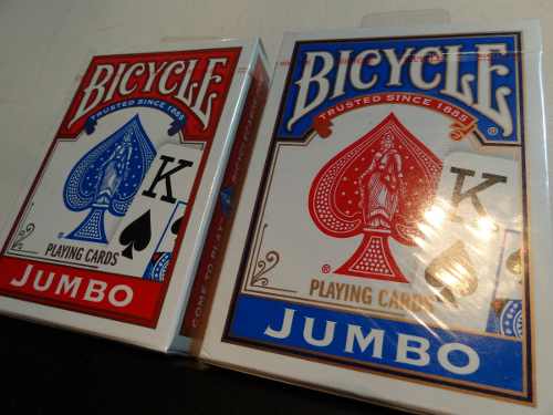 Cartas Barajas Poker Bycicle Original Jumbo Nuevas Selladas