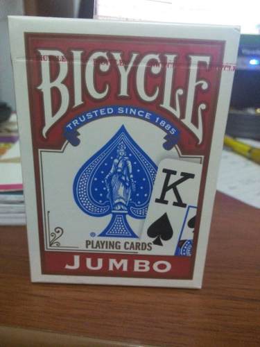 Cartas De Poker Bicycle Jumbo
