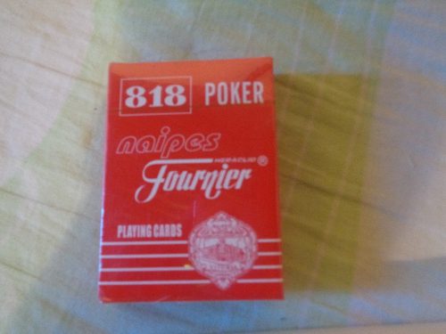 Cartas De Poker Naipes Fournier 818