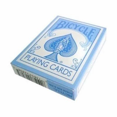 Cartas Poker Y Magia / Baraja Bicycle Pastel Azul