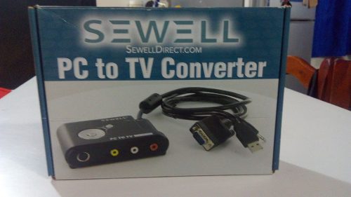 Convertidor Pc/laptop A Tv Marca Sewell Nuevo