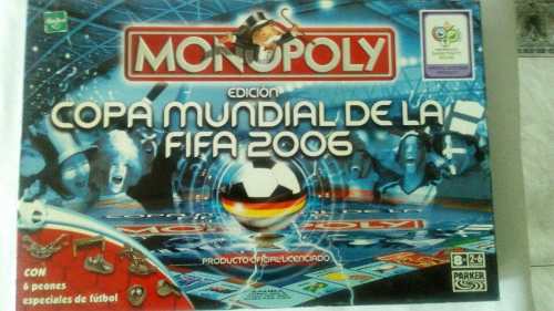 Juego De Mesa Monopolio Mundial De Futbol 