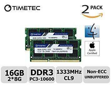 Memoria Ram Ddr3 1066 Kit 16gb Apple Imac Mac Mini Macbook