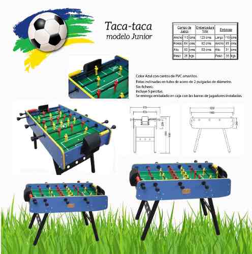 Mesa De Futbolito - Taca Taca Modelo Junior