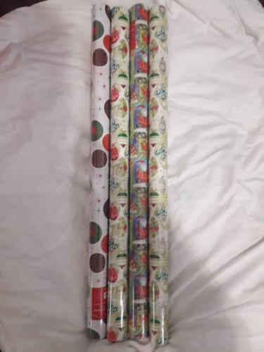 Rollos De Papel De Regalo De Navidad