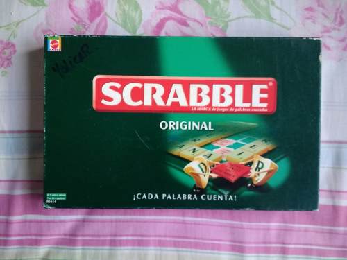 Scrabble Juego De Mesa Diversion Niños Mattel