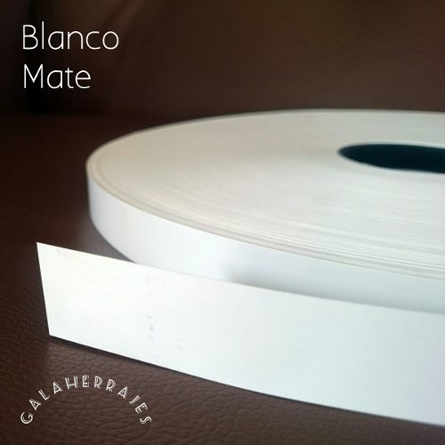 Tapacanto Canto Pvc Blanco Mate 22 X 0.45mm