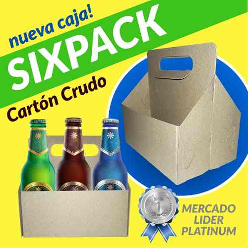 Caja Cotillon Sixpack Fiesta Eventos Regalos Decoraciones