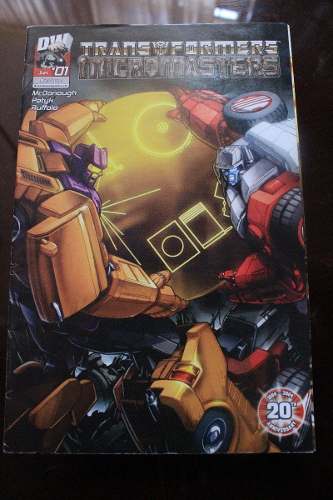 Comics Transformers Micromaster Revista Aniversaria 