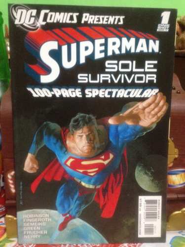Dc Comics Presents Superman Sole Survivor 100-page Original