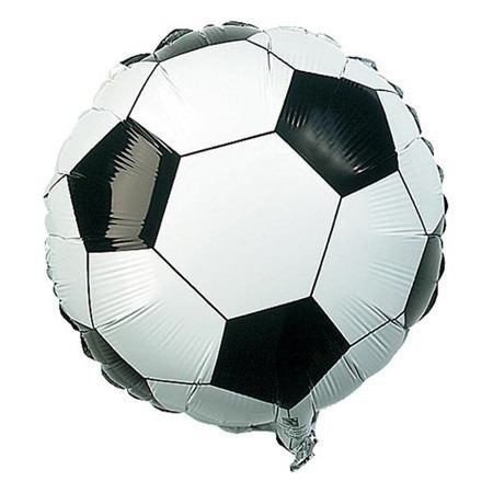 Globo Pelota De Futbol Balon Metalizados 18 Pulgadas