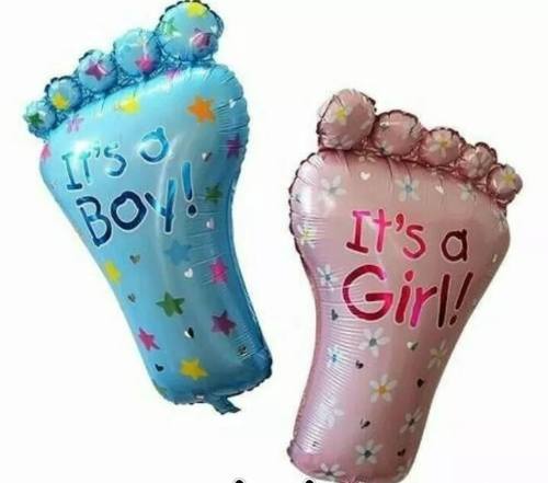 Globos Baby Shower Boy - Girl Nacimientos 14 Pulgadas