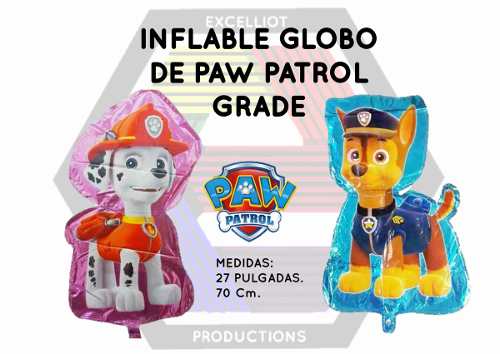 Inflables Globos De Paw Patrol Grande Al Mayor