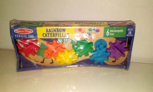 Juego Didáctico Para Bebés Rainbow Caterpillar.