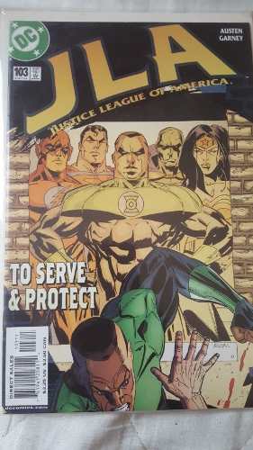 Liga De La Justicia #103 Dc Linterna Verde En Fisico