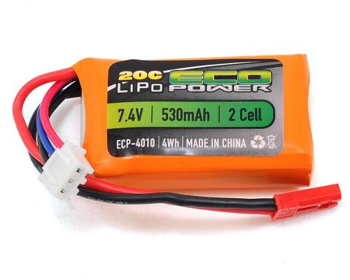 **20c Battery Pack (7.4v/530mah)**