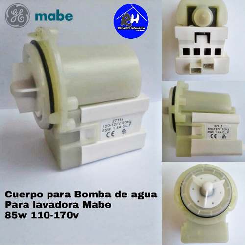 Bomba De Agua Para Lavadora Mabe 85w 120_170w