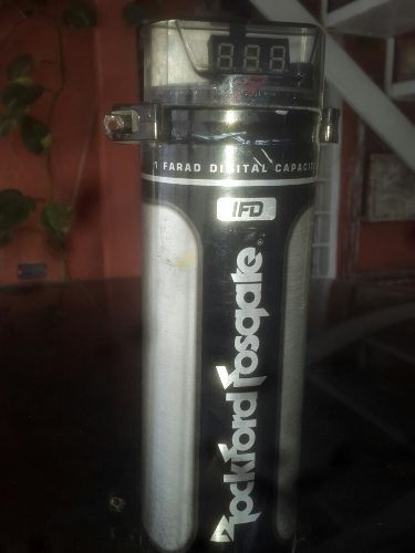 Capacitador Rockford Fosgate 1 Faradio - Audiocar