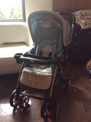 Coche Masterkids Con Su Porta Bebe