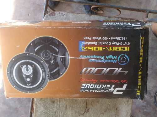 Cornetas De Sonido Carro Performance Teknique 400w