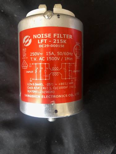 Filtro Capacitor Para Lavadora Samsumg Wdw8nxap