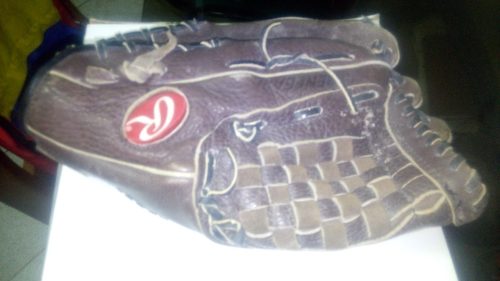 Guante Profesional De Beisbol Marca Rawlings Color Amarillo