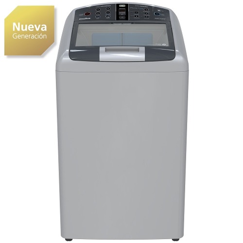 Lavadora Automática 16 Kg Plata Mabe - Lmavgab0