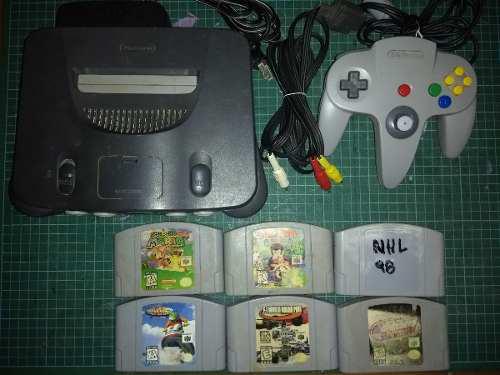 Nintendo 64 Con 6 Juegos