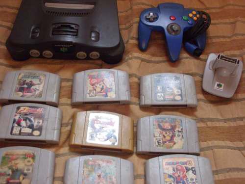 Nintendo 64. Con Juegos Control