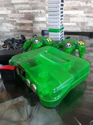 Nintendo 64 Edicion Especial Verde