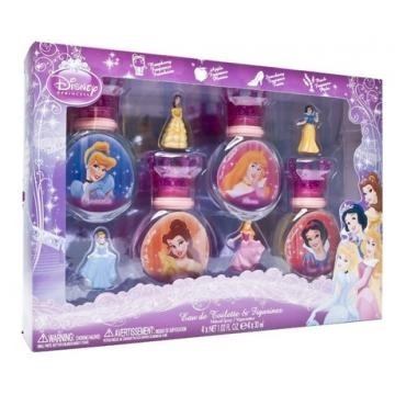 Perfumes Originales Kids Princesas Coleccion 4 Perf+4 Figura