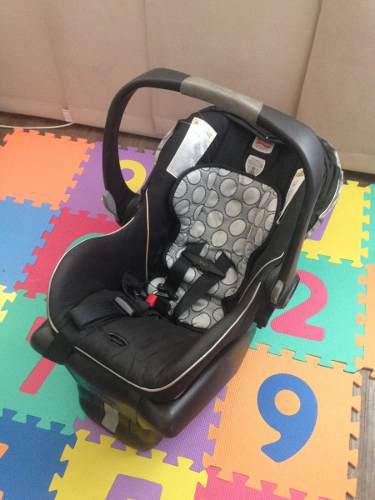 Porta Bebe Y Base Para El Carro Marca Britax ***