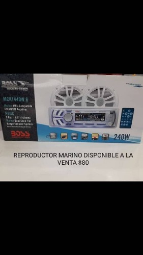 Reproductor Marino De Caja 2 Cornetas