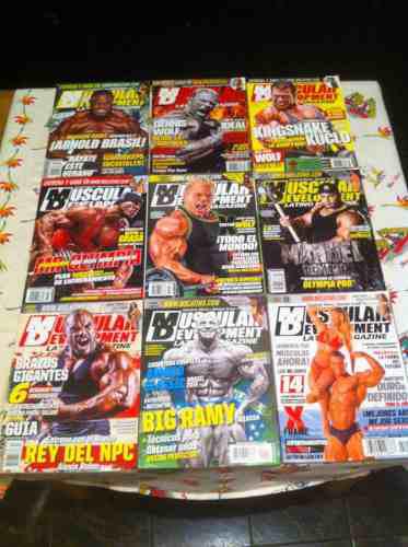 Revistas De Coleccion Muscular Gym