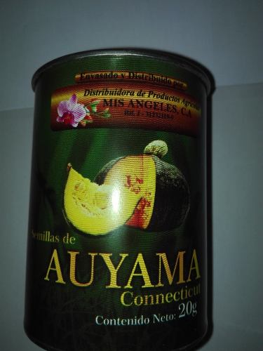 Semillas Certificadas De Auyama Connectiut 20 Gr