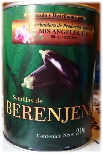 Semillas Certificadas De Berenjena 20gr