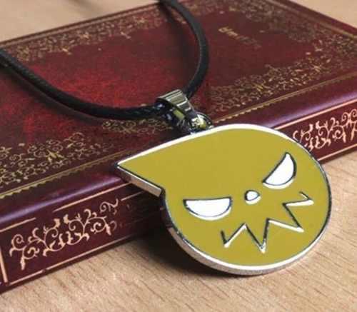 Soul Eater Anime Black Star Collar Metal Importado