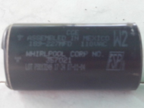 Whirlpool Capacitador Arranque  Mfd  Fsp W2