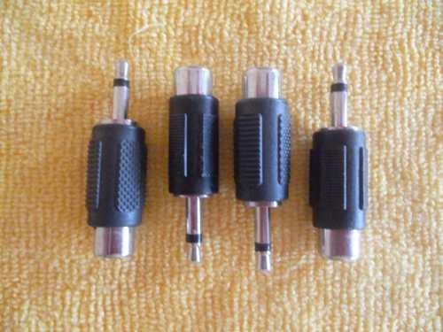 Adaptador Audio Rca Hembra A Mini Plug 3.5mm