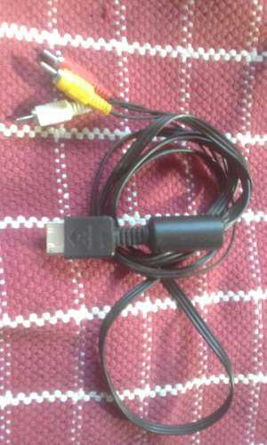 Cable Av Para Audio Y Video Original De Sony Para Ps 1,2,3