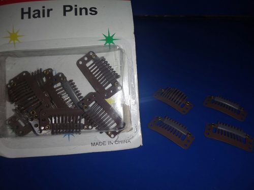 Clips Para Extensiones Cabello X 12