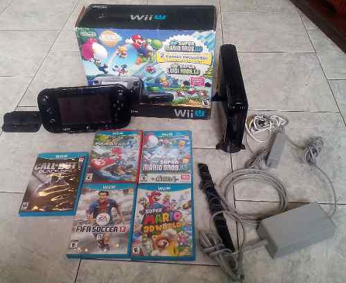 Consola De Wii U 32 Gb Super Mario Bros, Set De Lujo