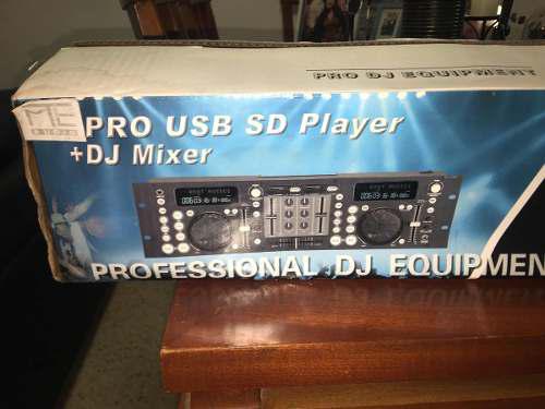 Controlador Mte Audio Udj-300mixer Usb Sd Player